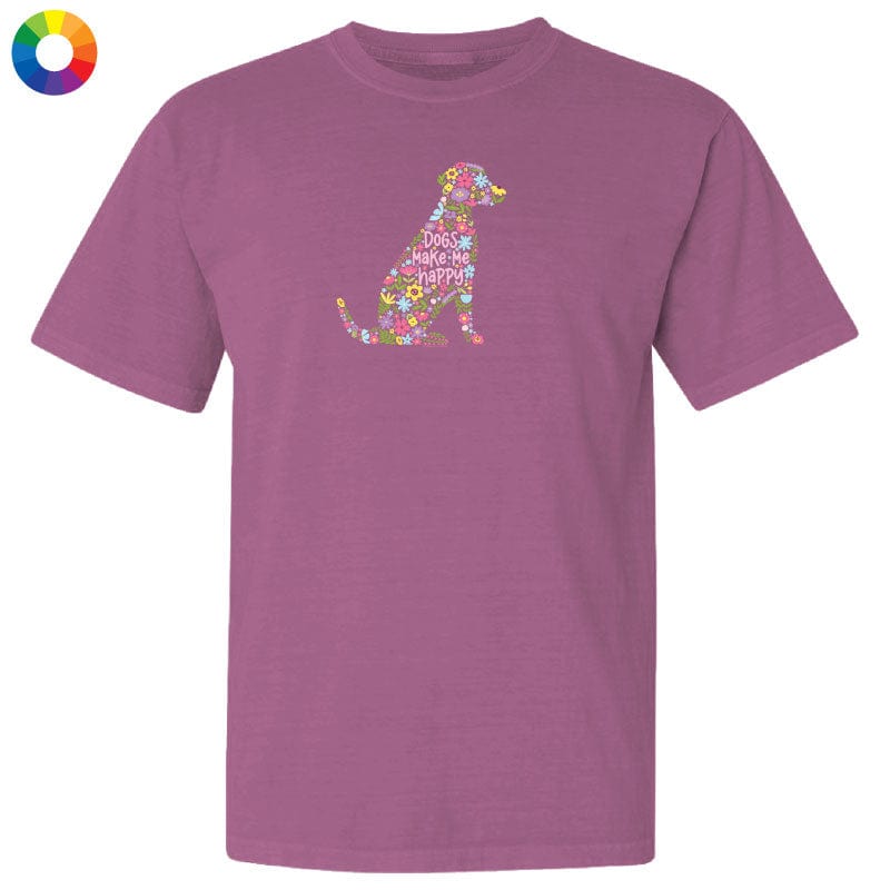 Dogs Make Me Happy - Classic Tee