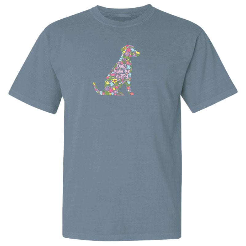 Dogs Make Me Happy - Classic Tee