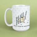 Don't Stop Be Weaving - Large Coffee Mug