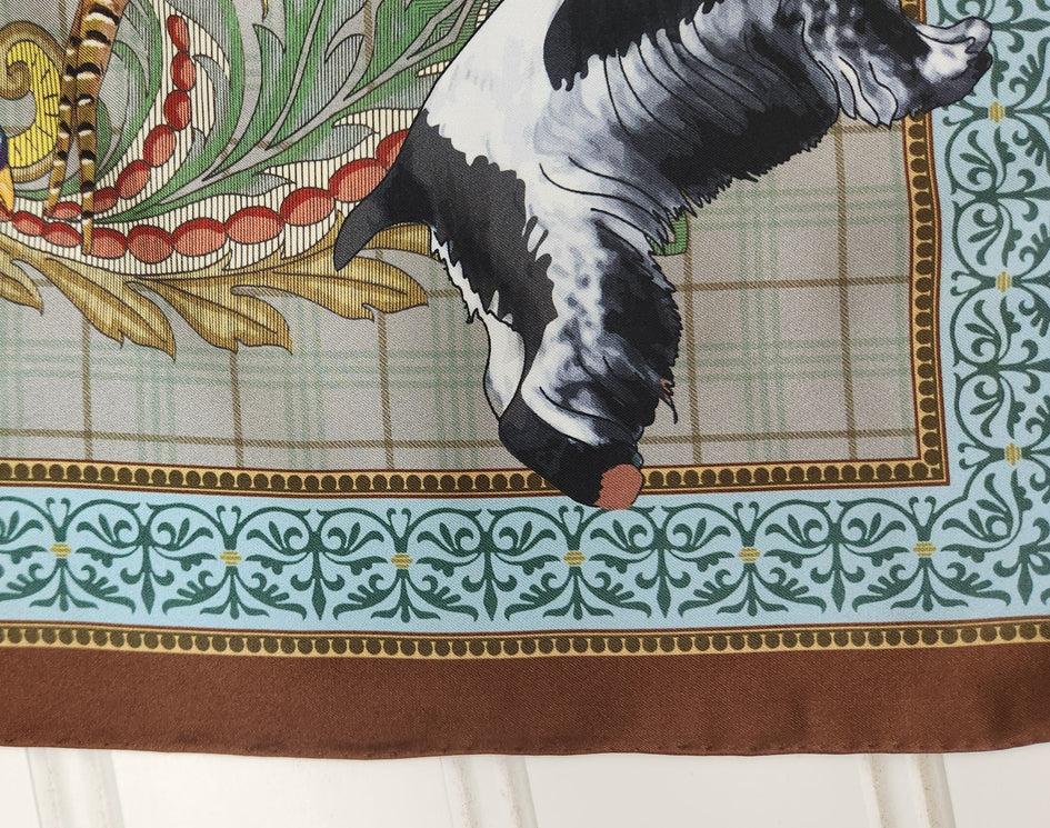 English Cocker Spaniel Silk Scarf
