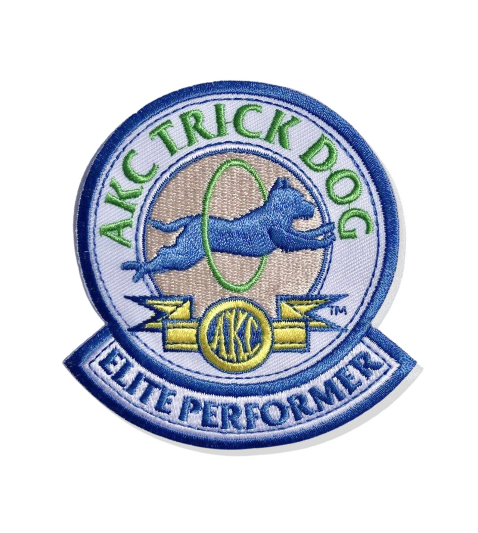Trick Dog Elite Performer Patch (shipping included) AKC Shop