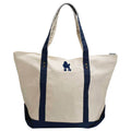 Poodle - Canvas Boat Tote