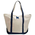 Pug - Canvas Boat Tote