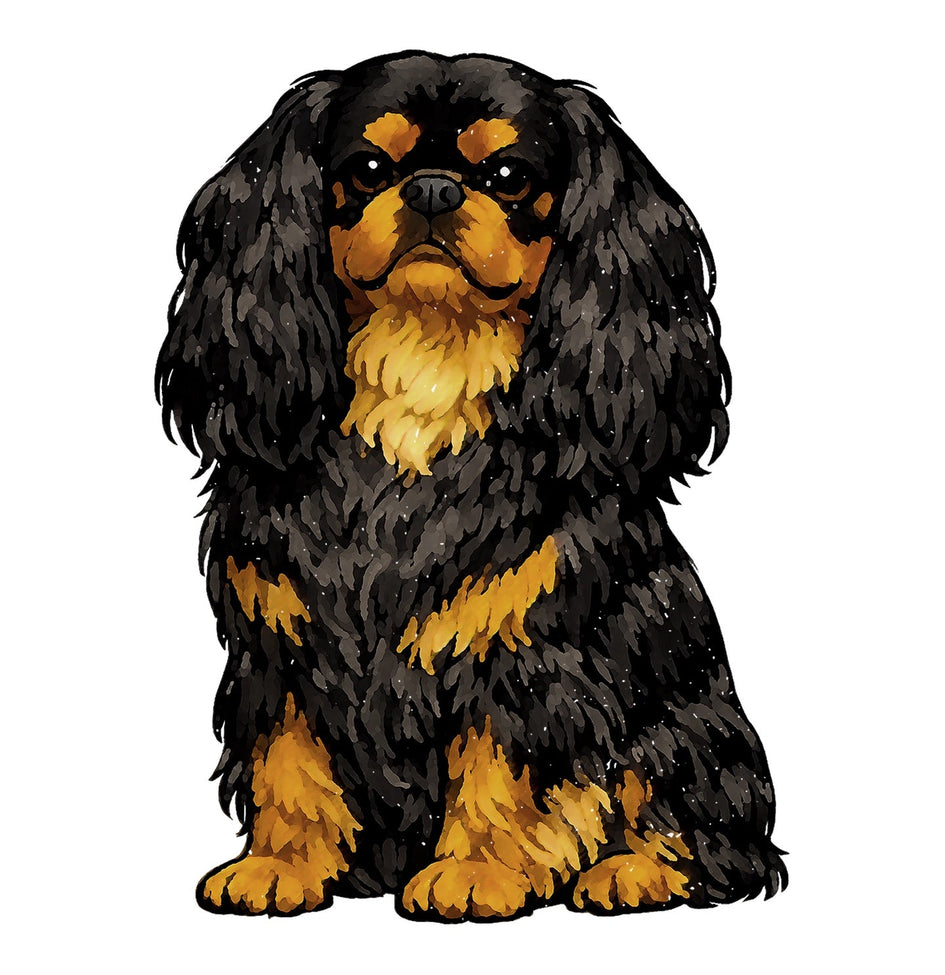 English Toy Spaniel Watercolor - Ceramic Mug