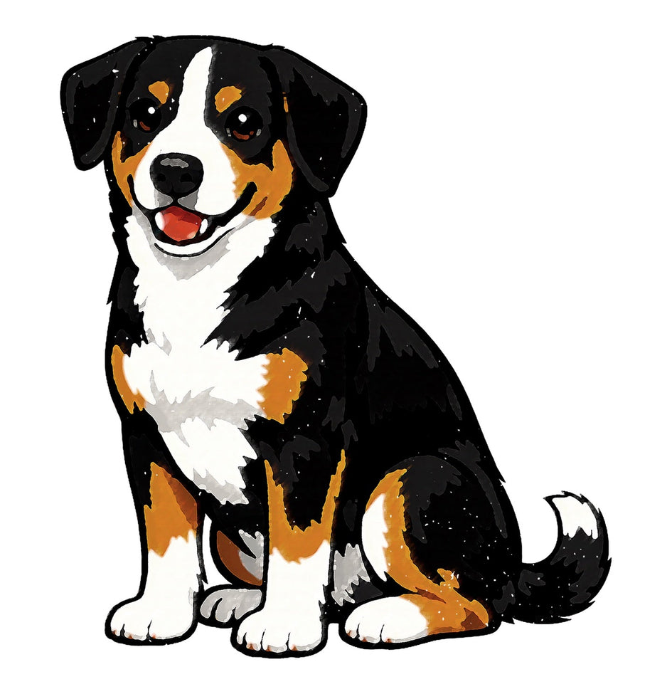 Entlebucher Mountain Dog Watercolor - Ceramic Mug