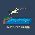 Every Inch Counts - Sweatshirt Pullover Hoodie