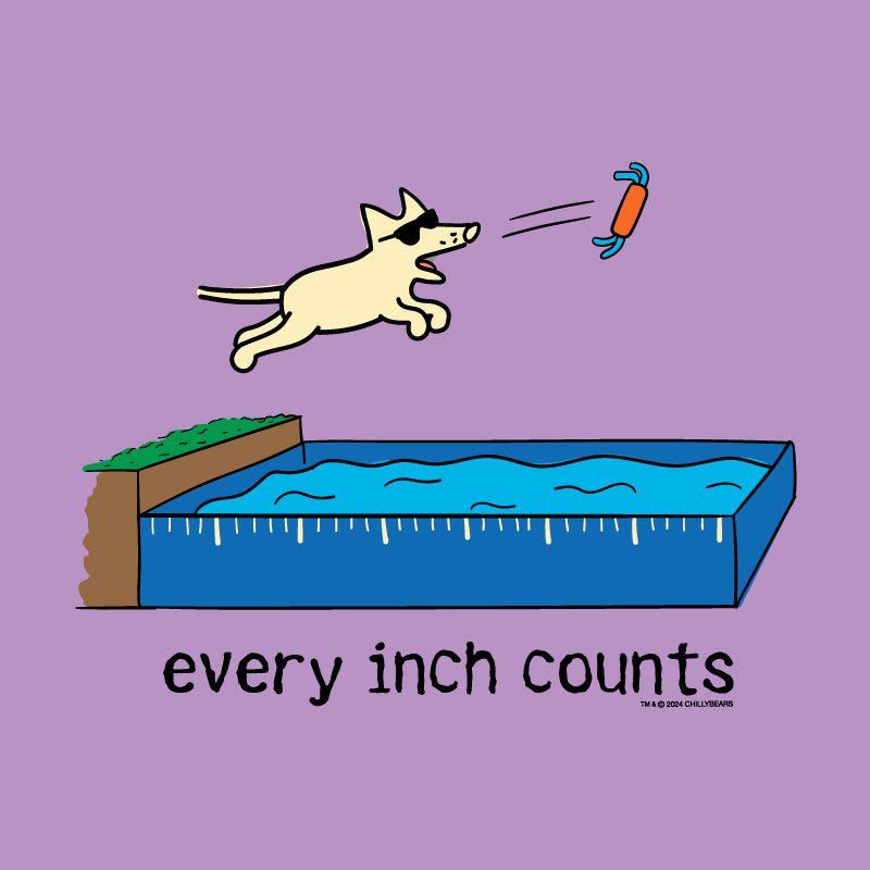 Every Inch Counts - Ladies T-Shirt V-Neck