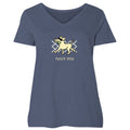 Fetch This - Ladies Curvy V-Neck Tee