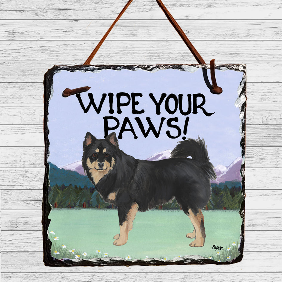 Finnish Lapphund Slate Sign
