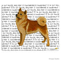 Finnish Spitz Cutting Board