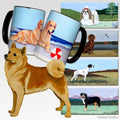 Finnish Spitz Scenic Mug