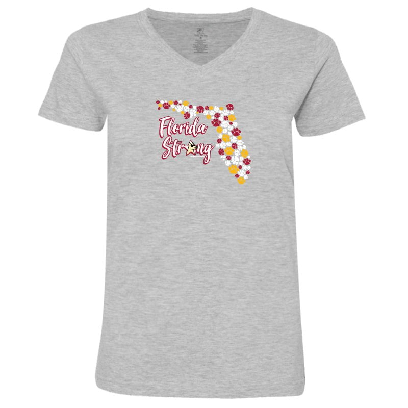 Florida Strong - Ladies T-Shirt V-Neck