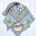 Alaskan Malamute Silk Scarf