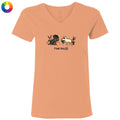 Fowl Mouth - Ladies T-Shirt V-Neck