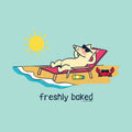 Freshly Baked  - Ladies Racerback Tank Top