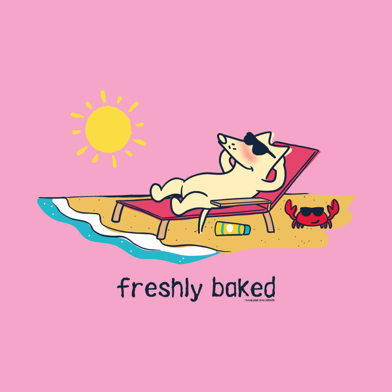 Freshly Baked  - Ladies T-Shirt V-Neck