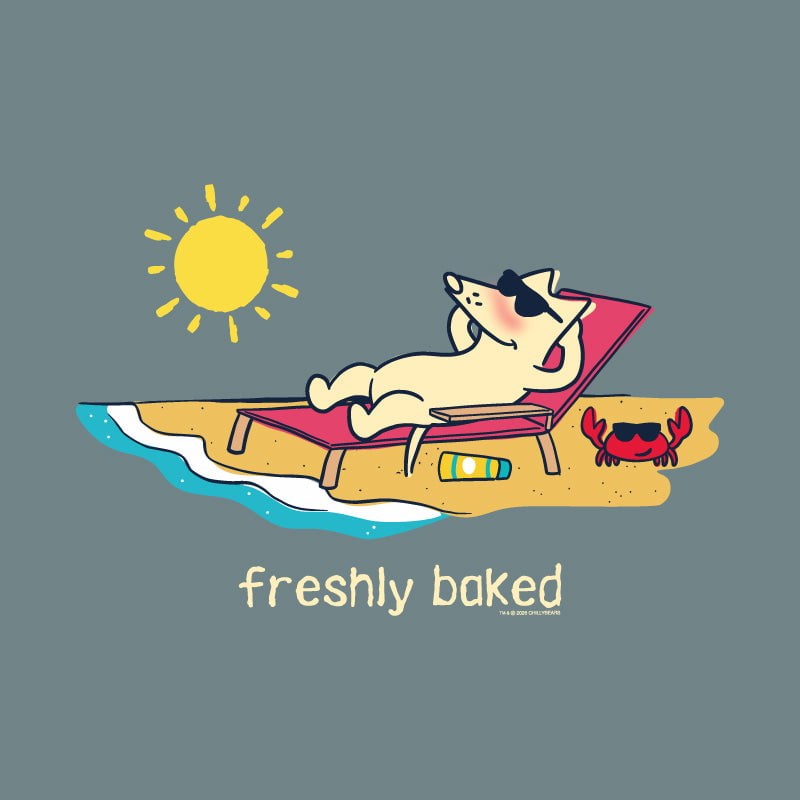 Freshly Baked  - Ladies Curvy V-Neck Tee