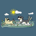 Frolicking Friends - Lightweight Tee