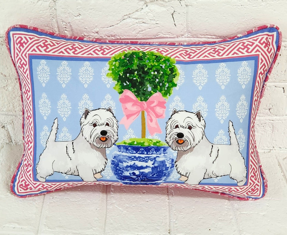 West Highland Terrier Pillow Cover
