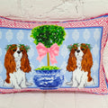 Blenheim Cavalier King Charles Spaniel Pillow Cover
