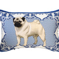 Pug Decorative Lumbar Pillow Cover