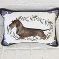 Wirehaired Dachshund Pillow Cover