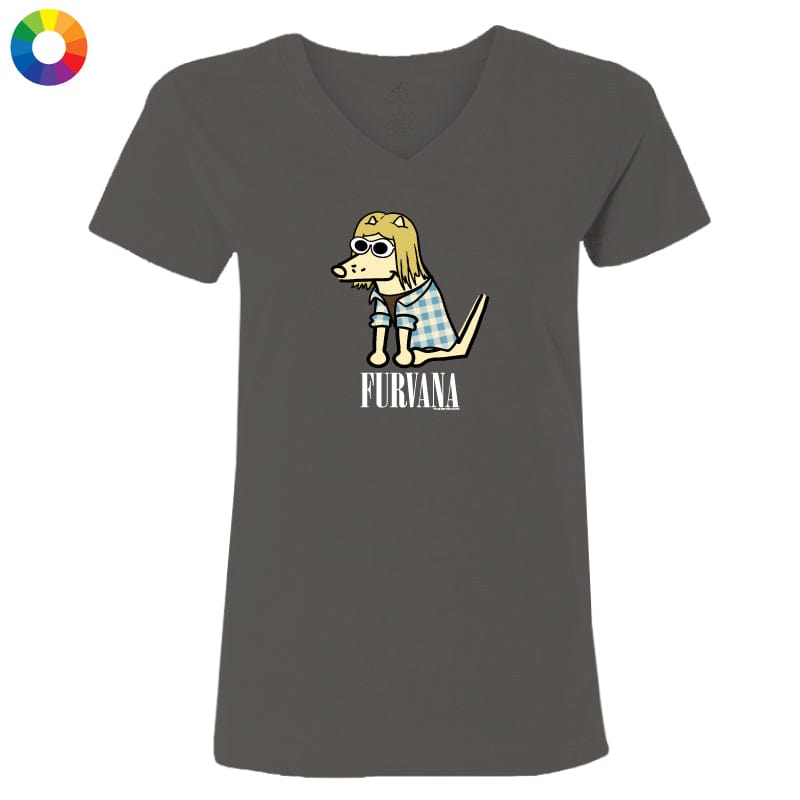 Furvana - Ladies T-Shirt V-Neck