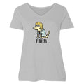 Furvana - Ladies Curvy V-Neck Tee