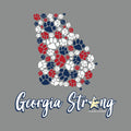 Georgia Strong - Ladies Curvy V-Neck Tee