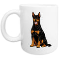 German Pinscher Watercolor - Ceramic Mug