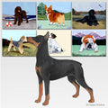 German Pinscher  Scenic Cutting Board