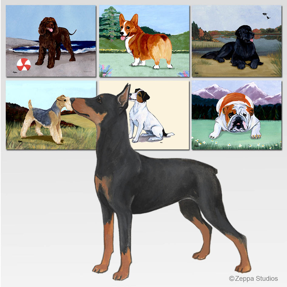 German Pinscher  Scenic Cutting Board