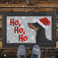 German Pinscher Holiday Welcome Mat