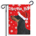 German Pinscher Ho Ho Ho Holidays Garden Flag