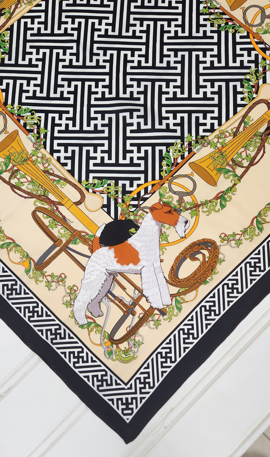 Wire Fox Terrier Silk Scarf