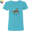 Go Fish - Ladies T-Shirt V-Neck