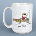 Go Fish - Large Coffee Mug