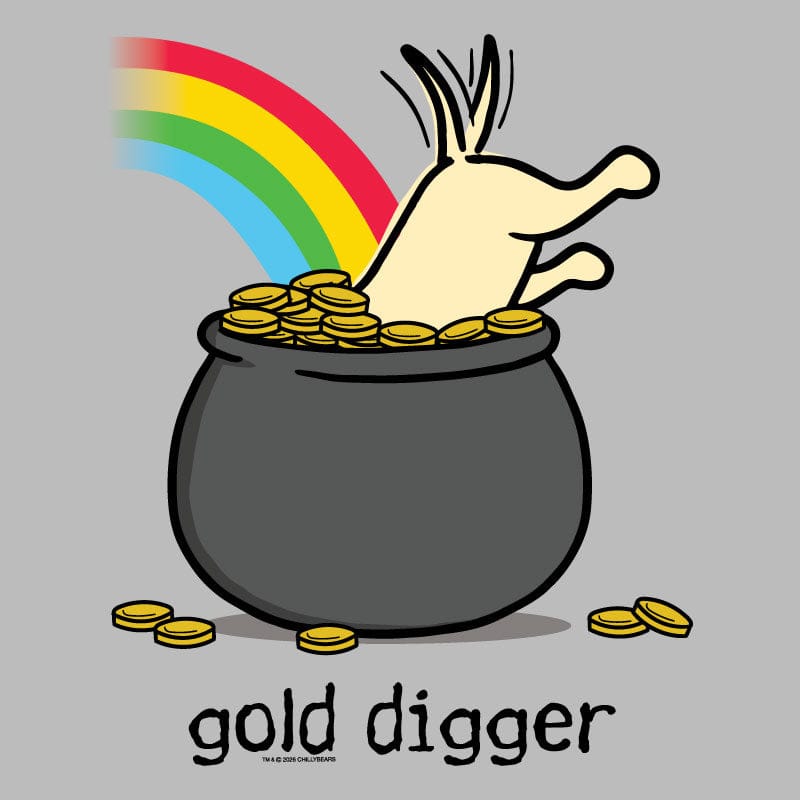 Gold Digger - Ladies T-Shirt V-Neck