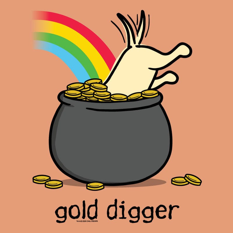 Gold Digger - Ladies T-Shirt V-Neck