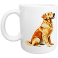 Golden Retriever Watercolor - Ceramic Mug