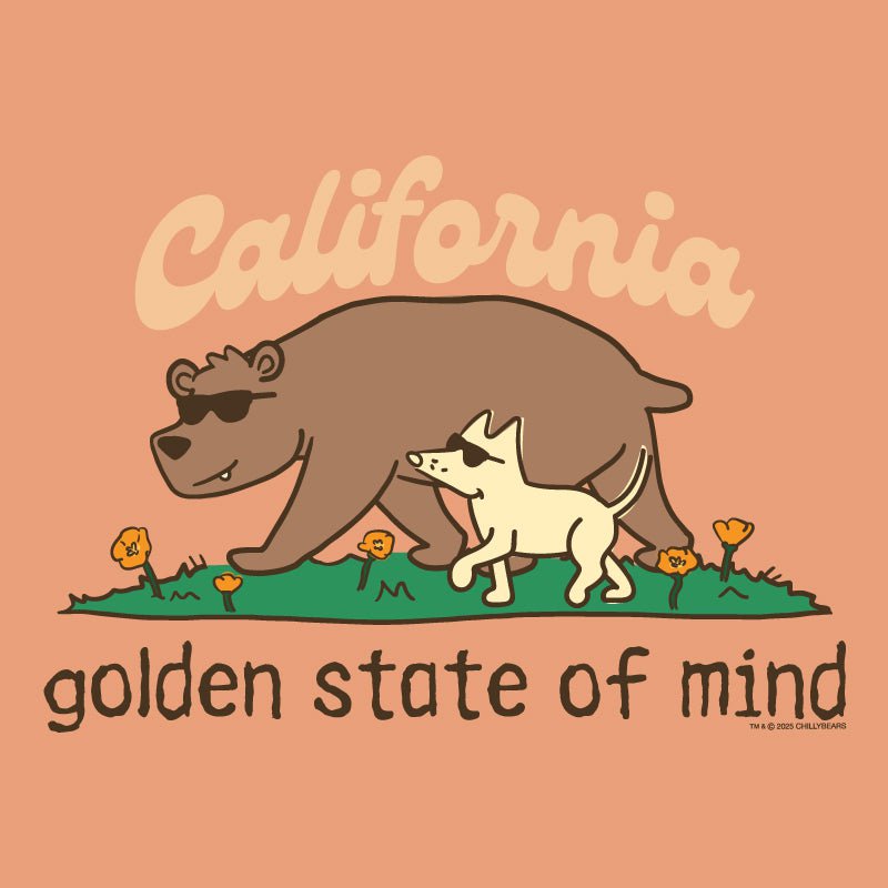 Golden State of Mind - Ladies T-Shirt V-Neck