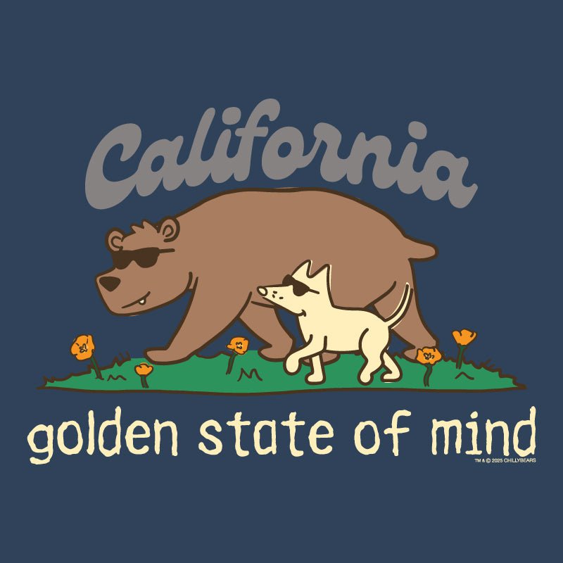 Golden State of Mind - Ladies T-Shirt V-Neck