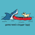Gonna Need A Bigger Boat  - Ladies T-Shirt V-Neck