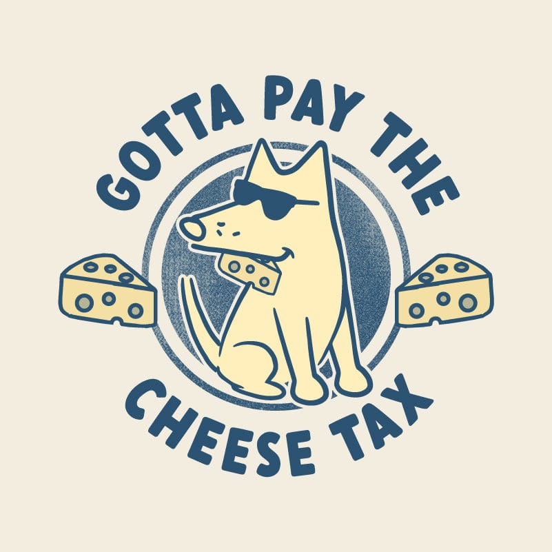 Cheese Tax - Ladies T-Shirt V-Neck