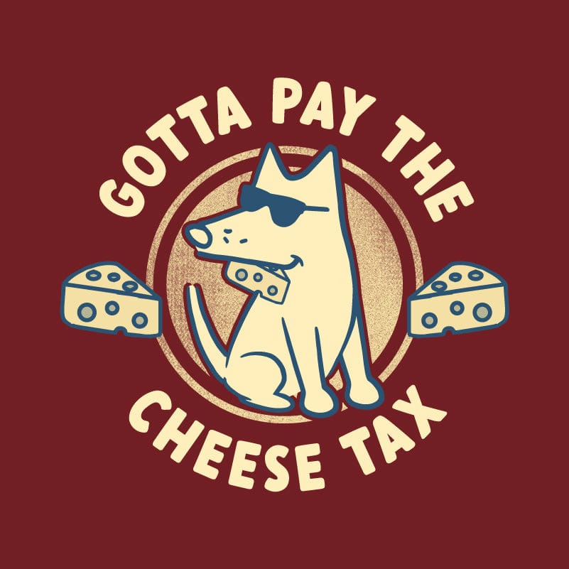 Cheese Tax - Ladies Curvy V-Neck Tee