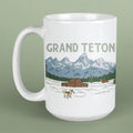 Grand Teton - Large Coffee Mug