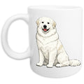 Great Pyrenees Watercolor - Ceramic Mug