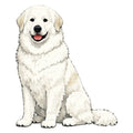 Great Pyrenees Watercolor - Ceramic Mug