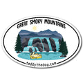 Great Smoky Mountains - Car Magnet