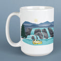 Great Smoky Mountains - Large Coffee Mug